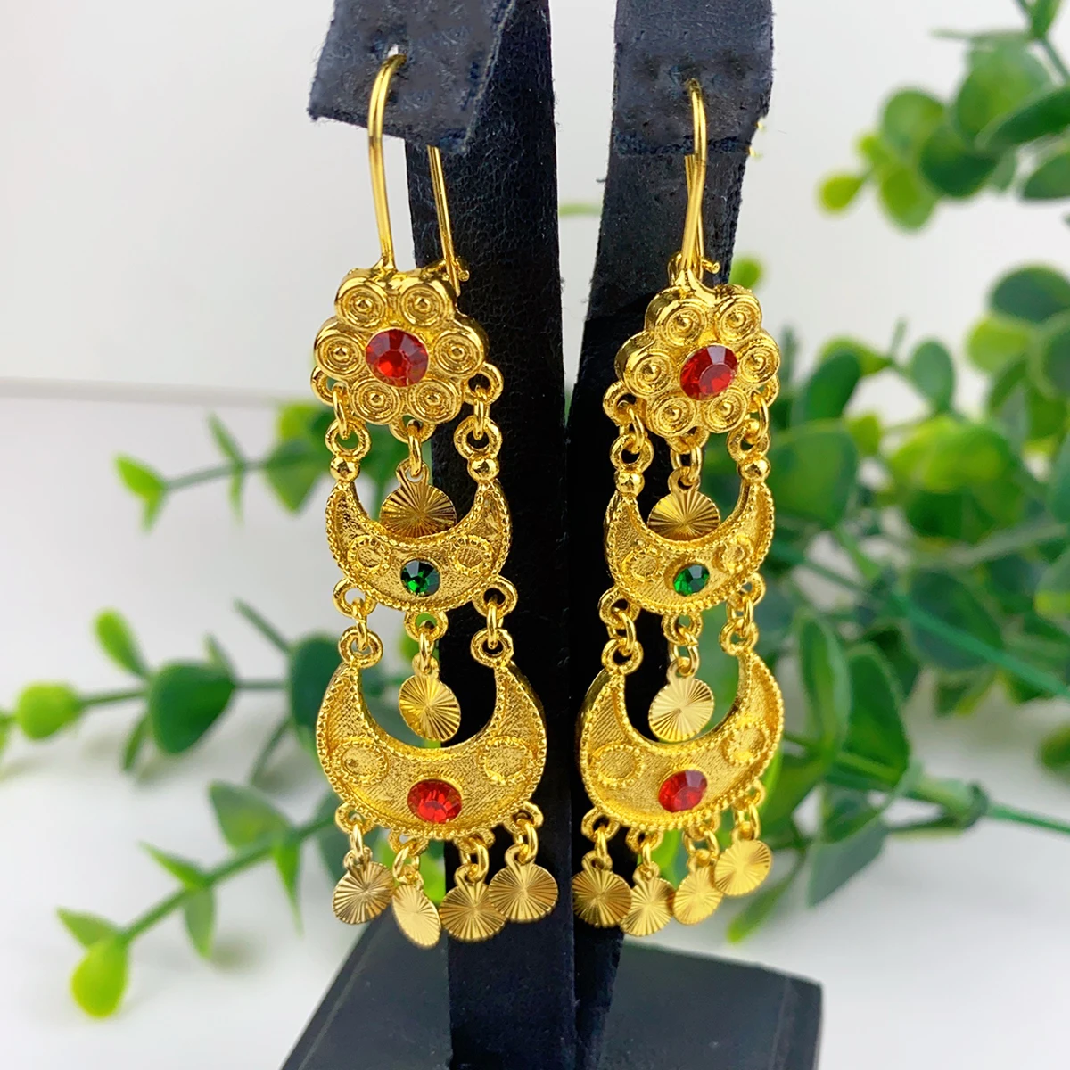 Indian Drop Dangle Earrings Je - Women Accessories Dubai ulasan dan harga