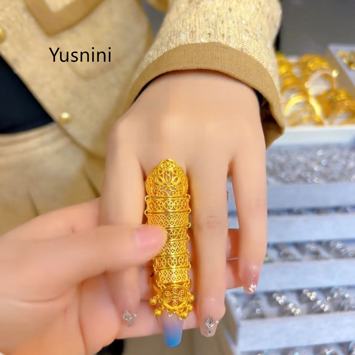 Hot Selling New Dubai Jewelry  - Women Accessories Dubai ulasan dan harga