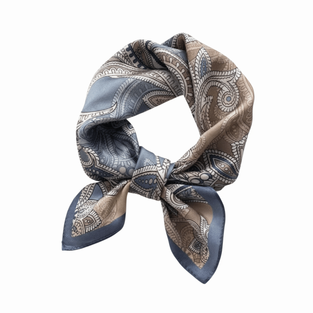 Silk Material Silk Square Scar - Silk Scarf Square ulasan dan harga