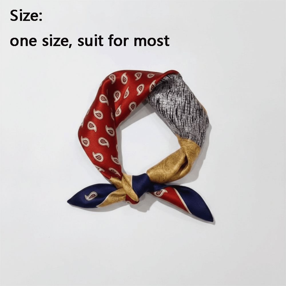 Silk Material Silk Square Scar - Silk Scarf Square ulasan dan harga