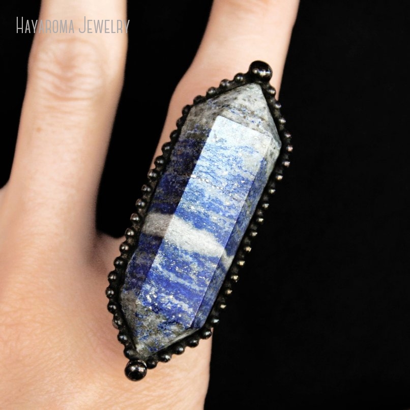 10pcs Lapis Lazuli Crystal Adj - Women'S Emo Accessories ulasan dan harga