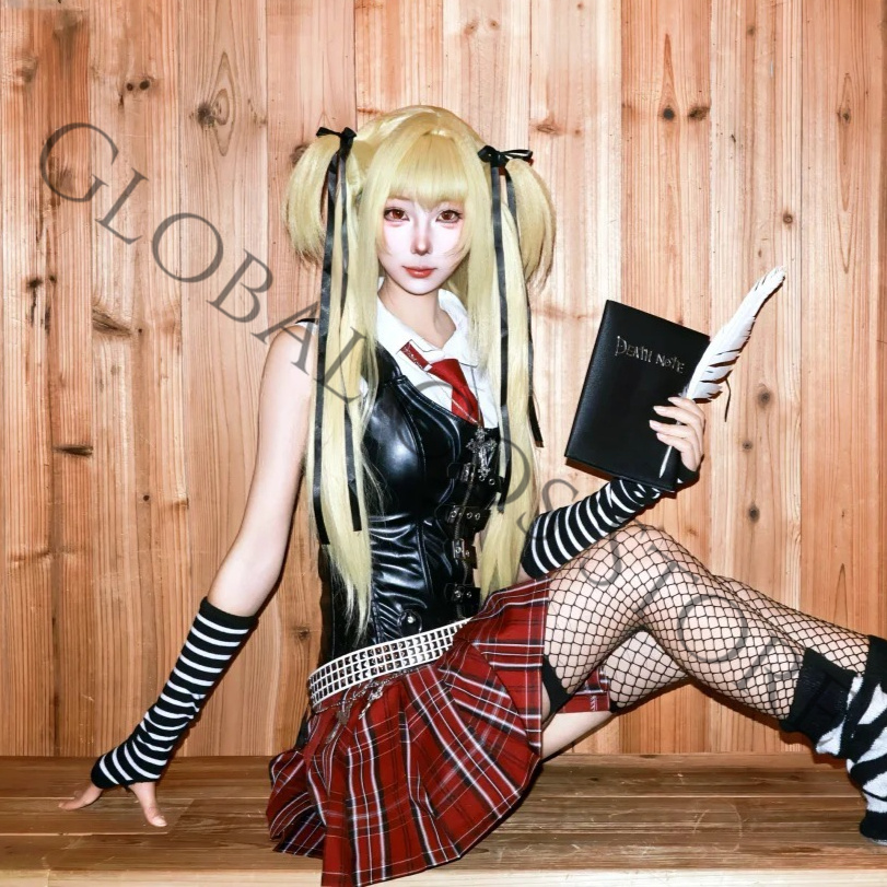 Anime Misa Amane Misamisa Cosp - Women'S Red Accessories ulasan dan harga