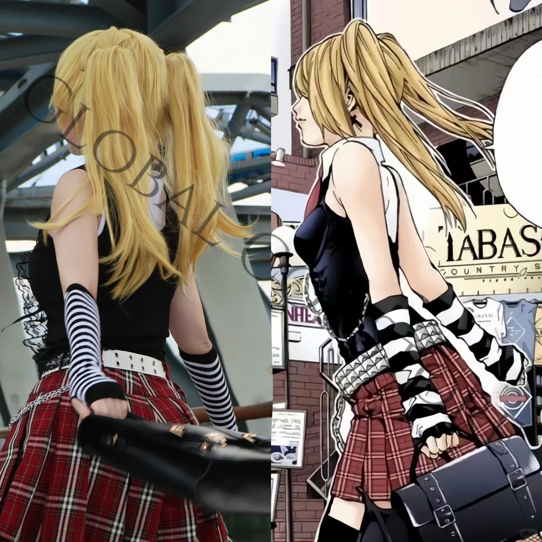 Anime Misa Amane Misamisa Cosp - Women'S Red Accessories ulasan dan harga