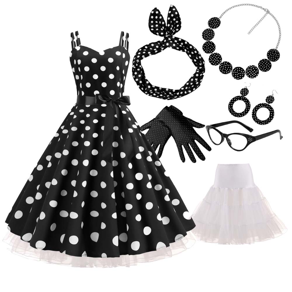 1950s 60s Carnival Costume Set - Women'S Accessories In The 1950S ulasan dan harga