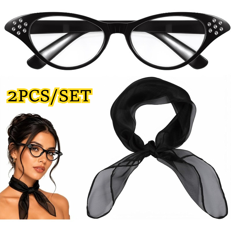 2PCS 50s Accessories for Women - Women'S Accessories In The 1950S ulasan dan harga