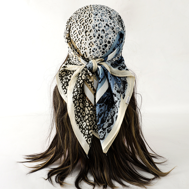 Luxury Silk Shawl Fat Cat Squa - Silk Scarf Square ulasan dan harga