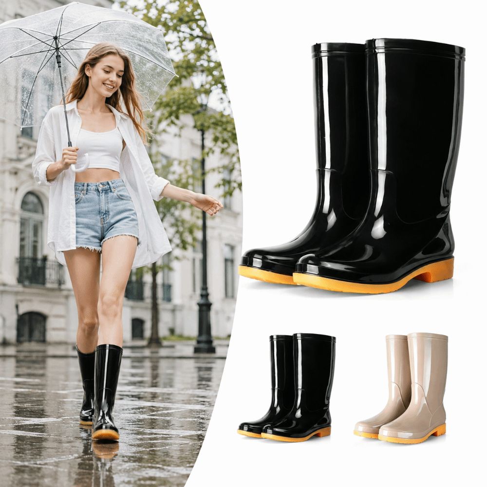 Non-slip Women's Long Rain Boo - Women Kitchen Accessories ulasan dan harga